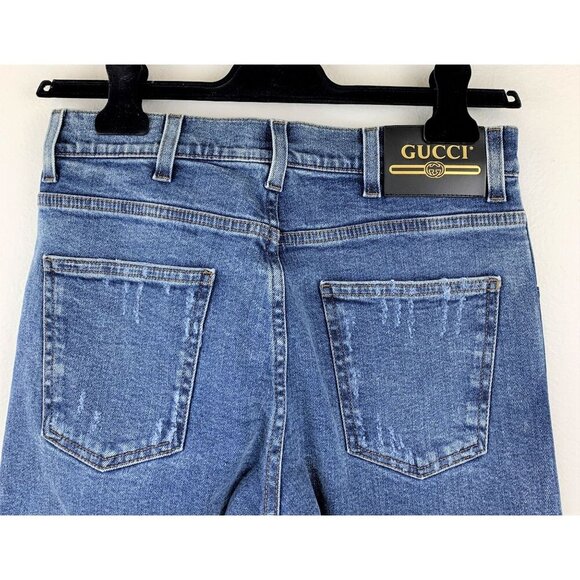 NWT Gucci tapered jeans in blue size 30 - Picture 5 of 12